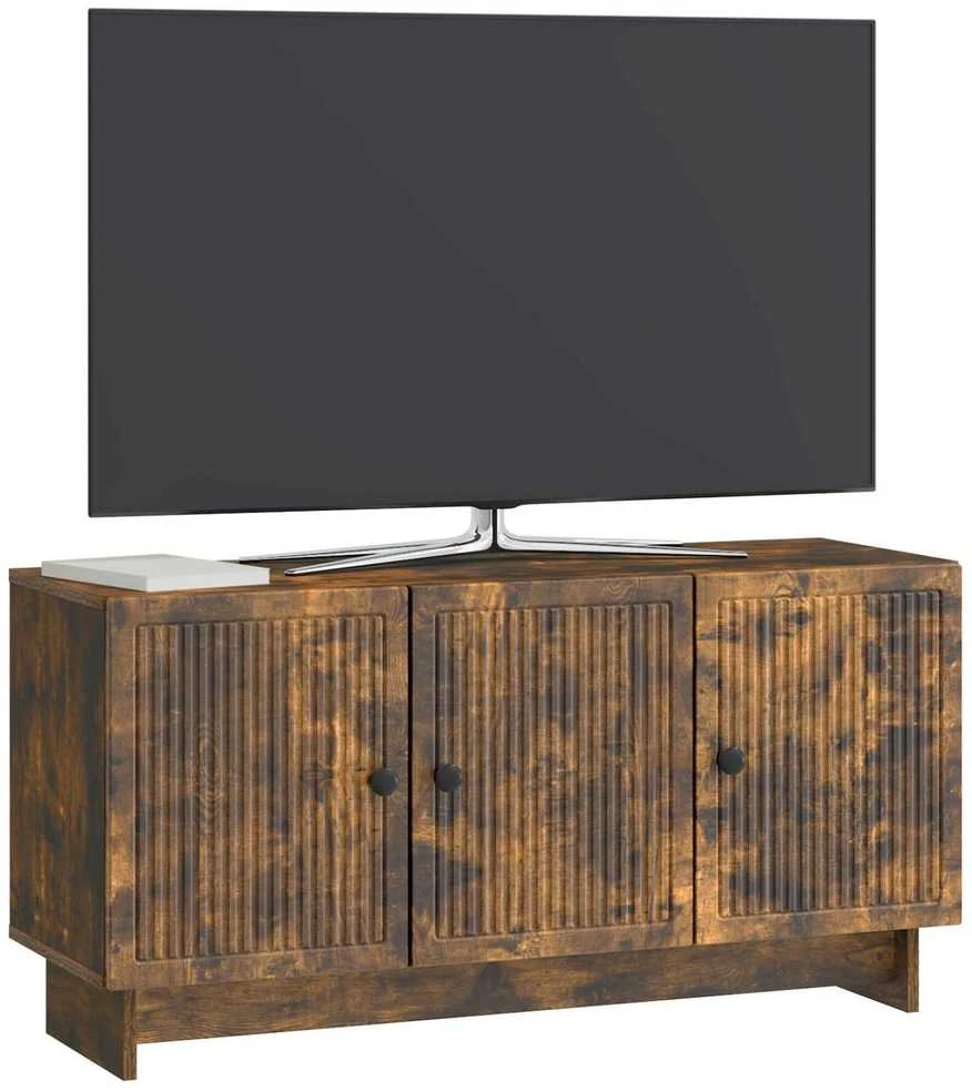 TV staliukas Televizoriaus spintelė 99 x 34,5 x 50 cm Dūminio ąžuolo