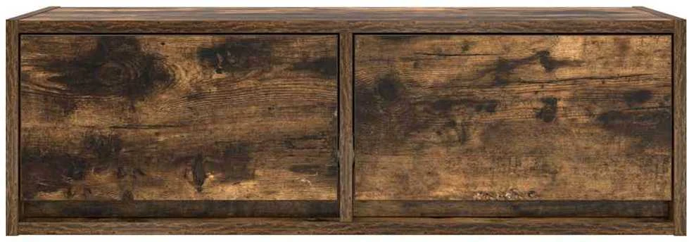 TV staliukas Televizoriaus spintelė, dūminio ąžuolo, 80x31x25,5 cm, mediena