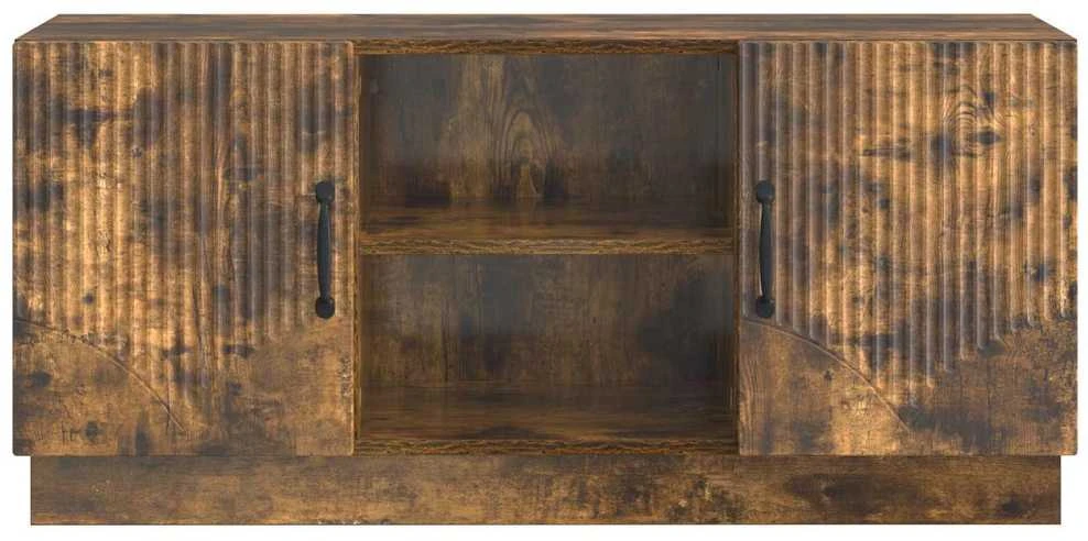Televizoriaus spintelė 102 x 34,5 x 47 cm Dūminio ąžuolo