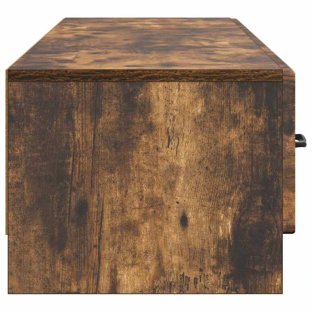 TV staliukas Televizoriaus spintelė 147 x 34,5 x 27 cm Dūminio ąžuolo