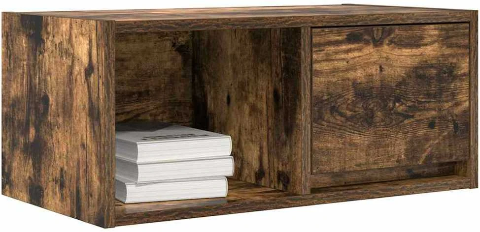 TV staliukas Televizoriaus spintelė, dūminio ąžuolo, 60x31x25,5 cm, mediena