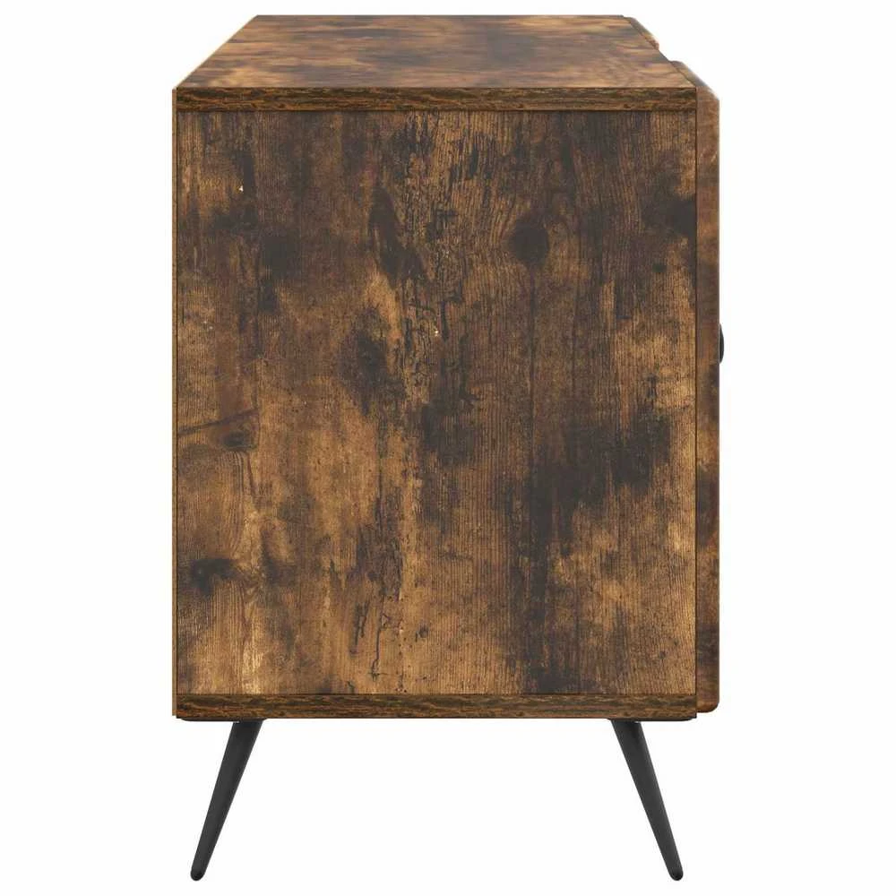 TV staliukas Televizoriaus spintelė 102 x 34,5 x 50 cm Dūminio ąžuolo