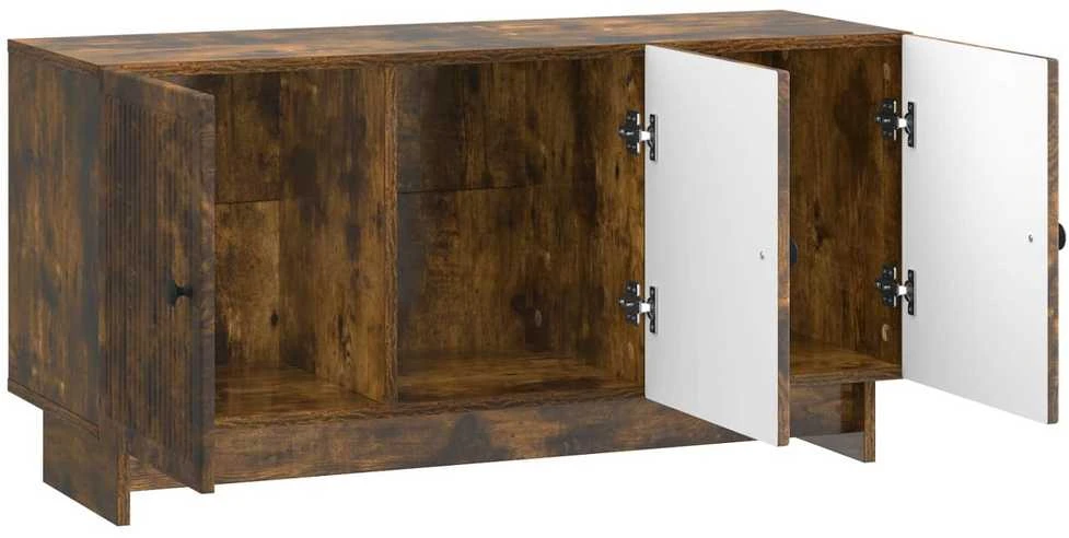 TV staliukas Televizoriaus spintelė 99 x 34,5 x 50 cm Dūminio ąžuolo