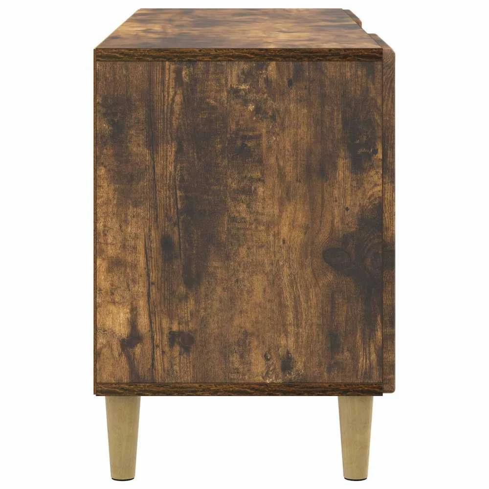 TV staliukas Televizoriaus spintelė 102 x 34,5 x 50 cm Dūminio ąžuolo