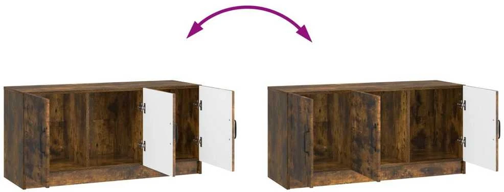 TV staliukas Televizoriaus spintelė Dūminio ąžuolo 99 x 34,5 x 47 cm