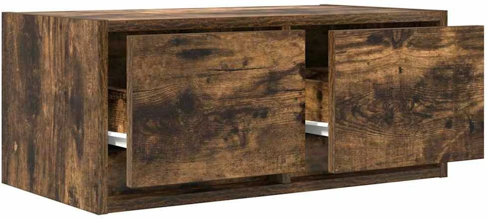 TV staliukas Televizoriaus spintelė, dūminio ąžuolo, 60x31x25,5 cm, mediena
