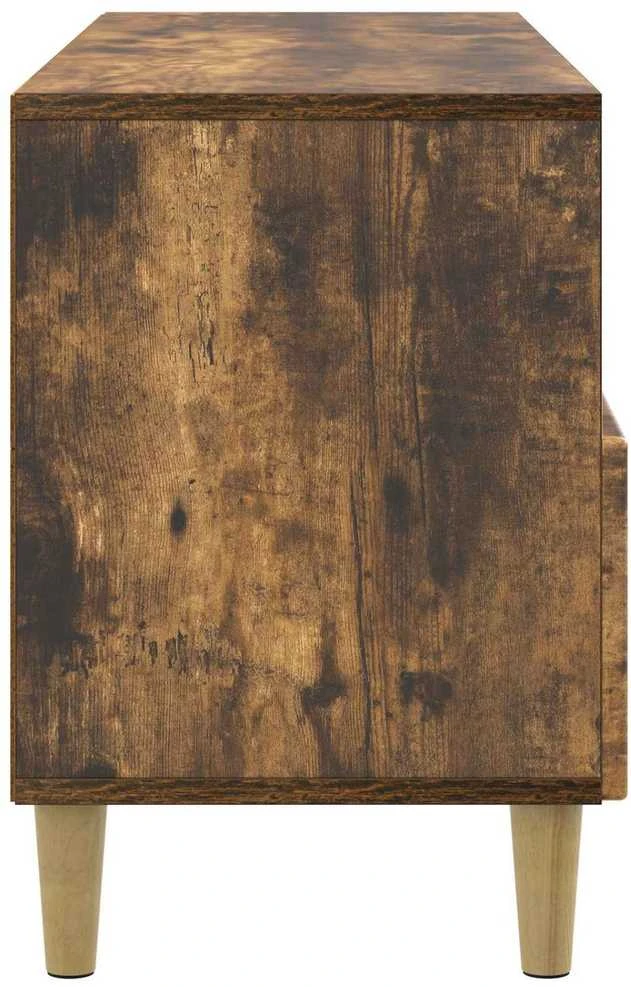 TV staliukas Televizoriaus spintelė 102 x 34,5 x 50 cm Dūminio ąžuolo