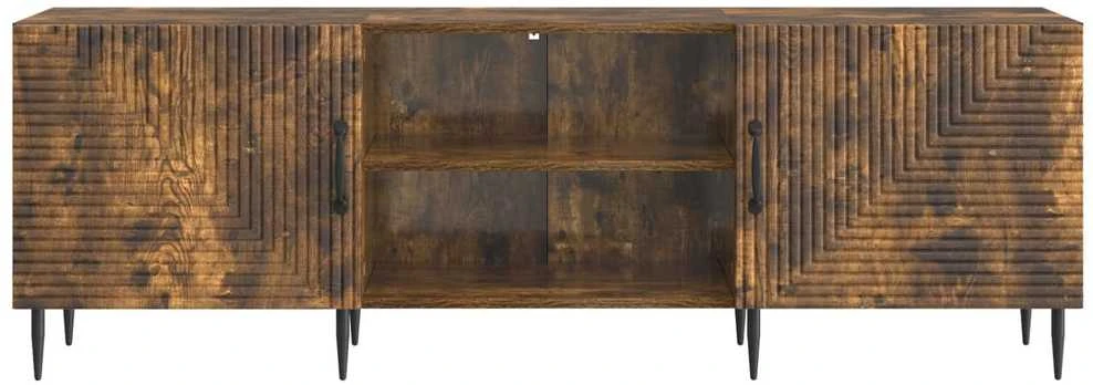 TV staliukas Televizoriaus spintelė 150 x 31 x 50 cm Dūminio ąžuolo