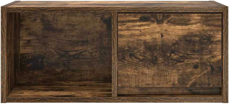 TV staliukas Televizoriaus spintelė, dūminio ąžuolo, 60x31x25,5 cm, mediena