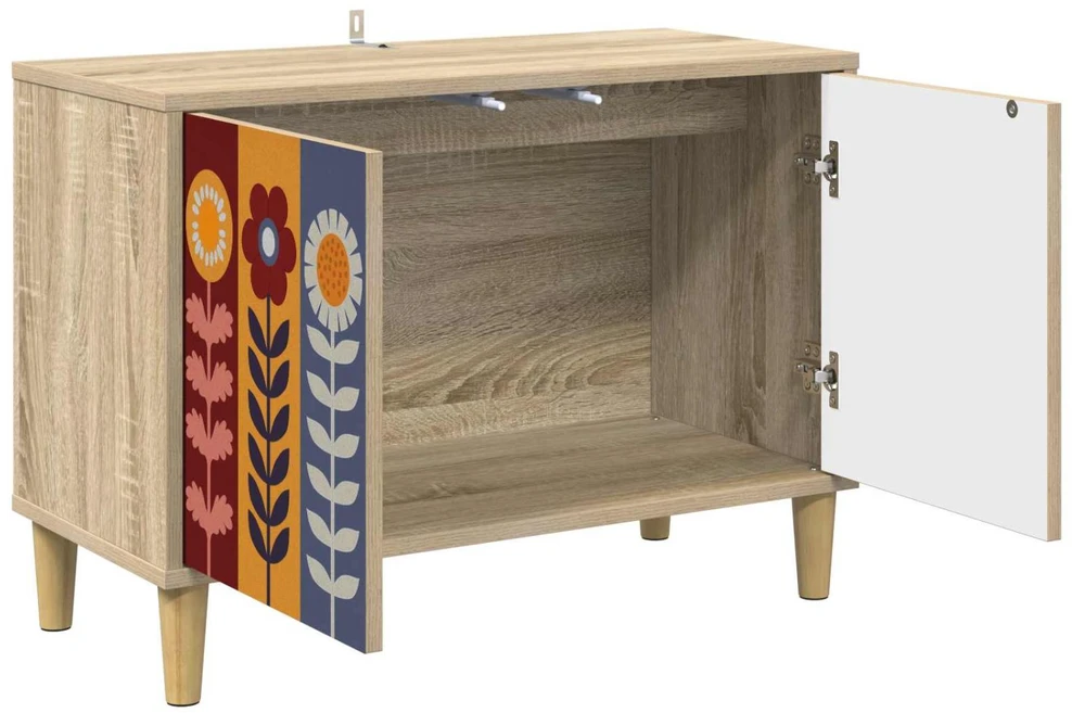 TV staliukas Televizoriaus spintelė ESSEN 69 x 33 x 50 cm Sonoma ąžuolo