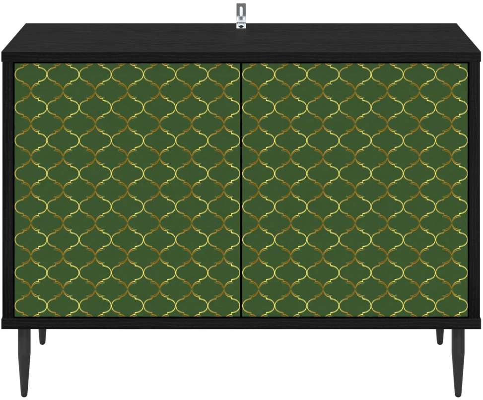 TV staliukas Televizoriaus spintelė GELEEN 69 x 33 x 50,5 cm Juodojo ąžuolo