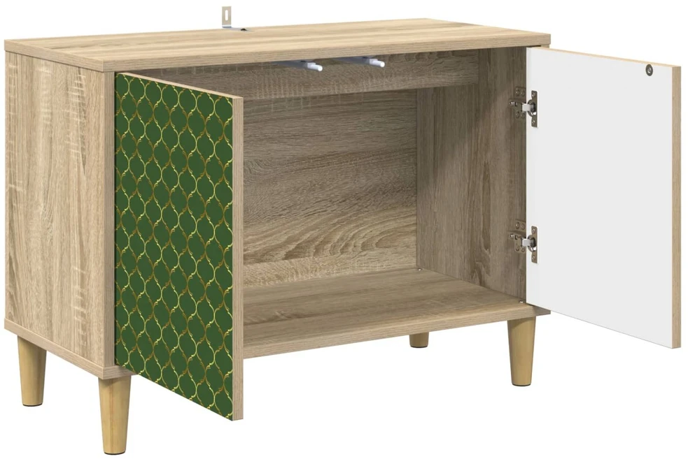 TV staliukas Televizoriaus spintelė GELEEN 69 x 33 x 50 cm Sonoma ąžuolo