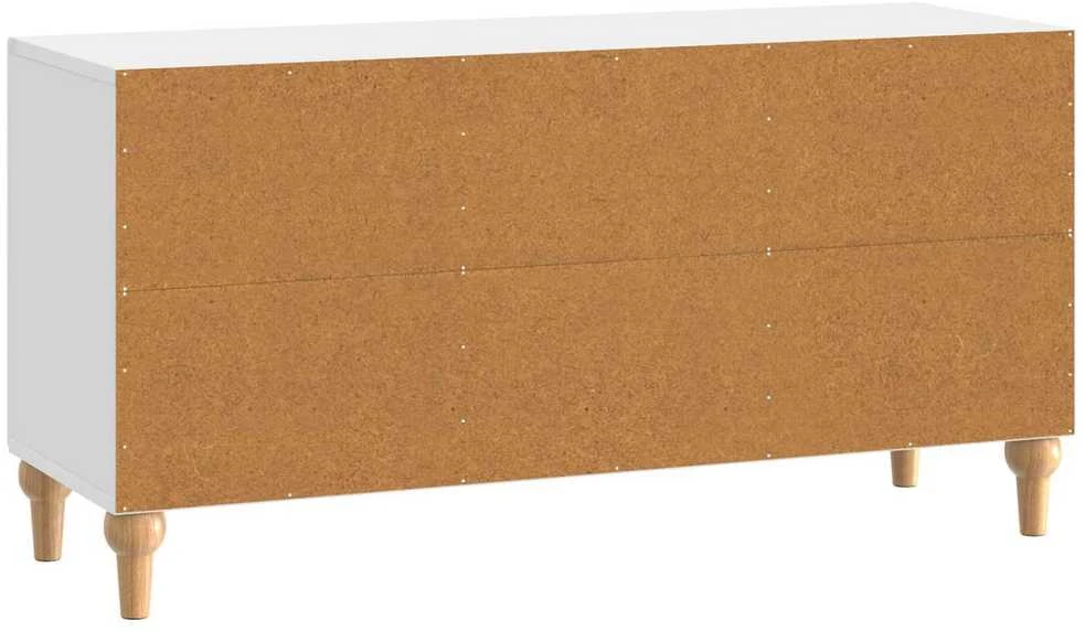 TV staliukas Televizoriaus spintelė 99 x 34,5 x 50 cm Itin blizgi balta