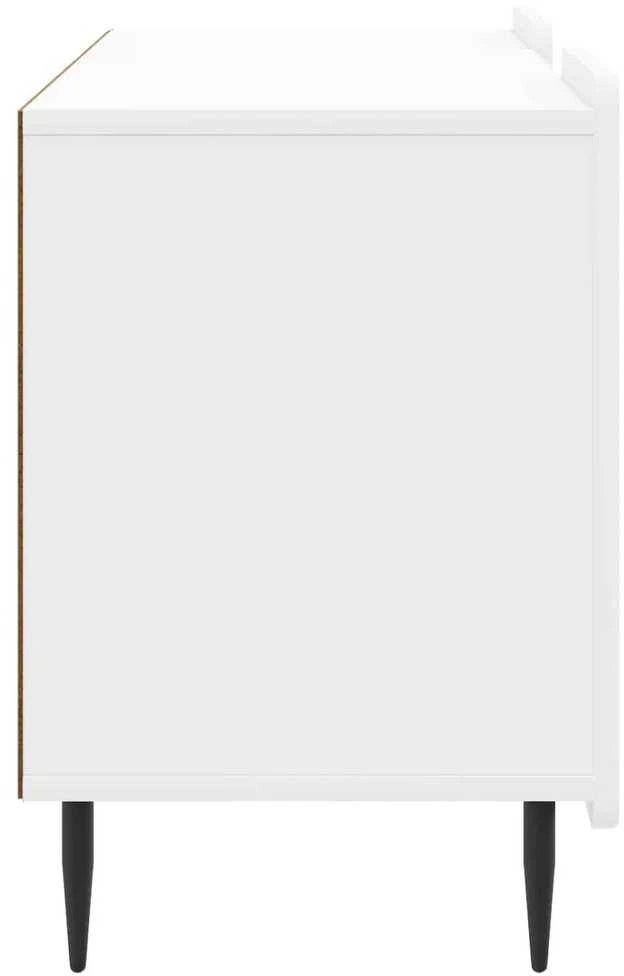 TV staliukas Televizoriaus spintelė 102 x 34,5 x 52 cm Itin blizgi balta