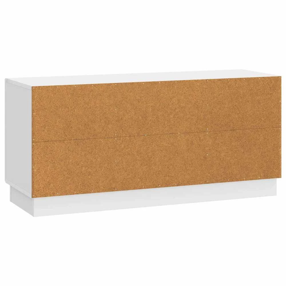 Televizoriaus spintelė 102 x 34,5 x 47 cm Itin blizgi balta