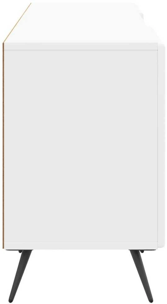 TV staliukas Televizoriaus spintelė 150 x 31 x 50 cm Itin blizgi balta