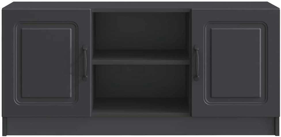 TV staliukas Televizoriaus spintelė Juoda 102 x 34,5 x 47 cm