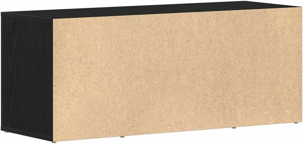 TV staliukas Televizoriaus spintelė 100 x 35 x 40 cm juoda ąžuolo