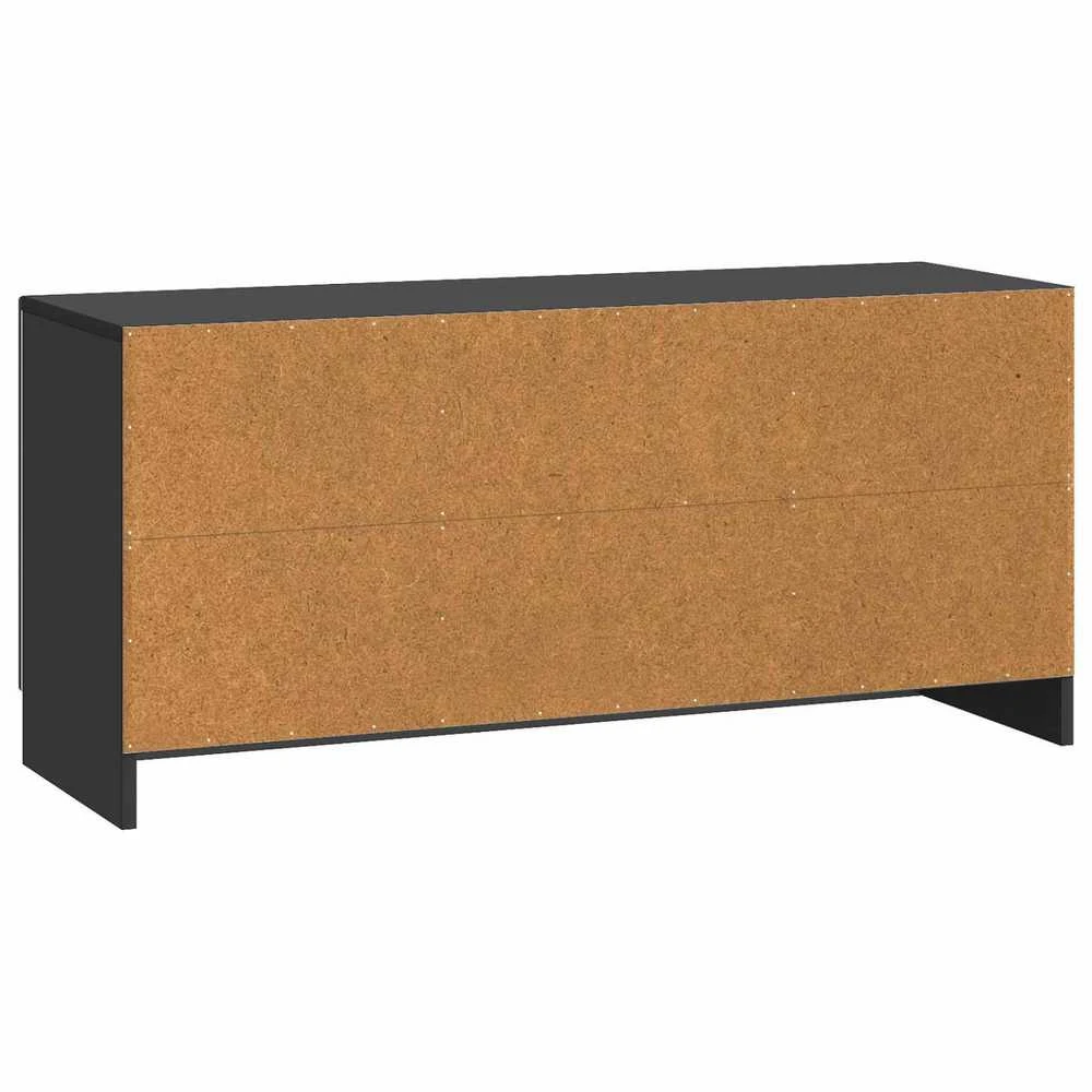 TV staliukas Televizoriaus spintelė Juoda 102 x 34,5 x 47 cm