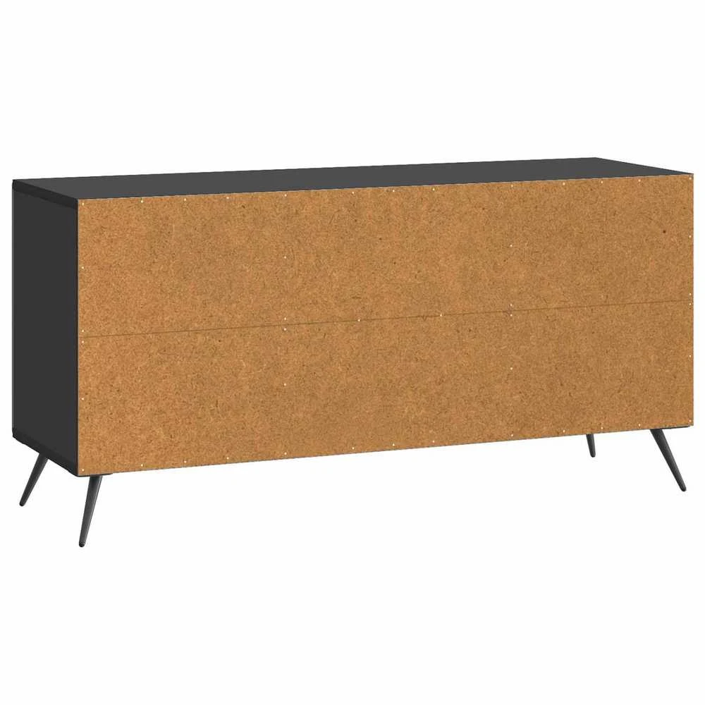 TV staliukas Televizoriaus spintelė 102 x 34,5 x 50 cm Juoda