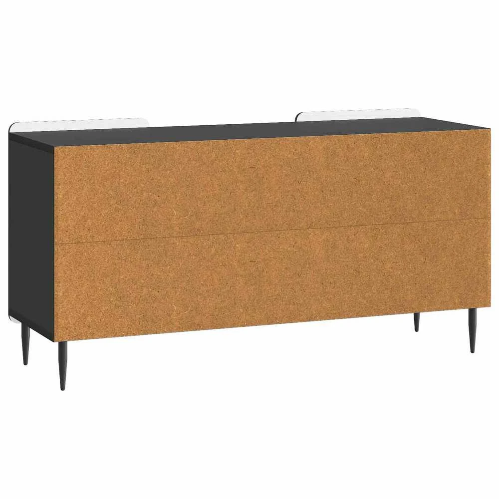TV staliukas Televizoriaus spintelė 102 x 34,5 x 52 cm Juoda