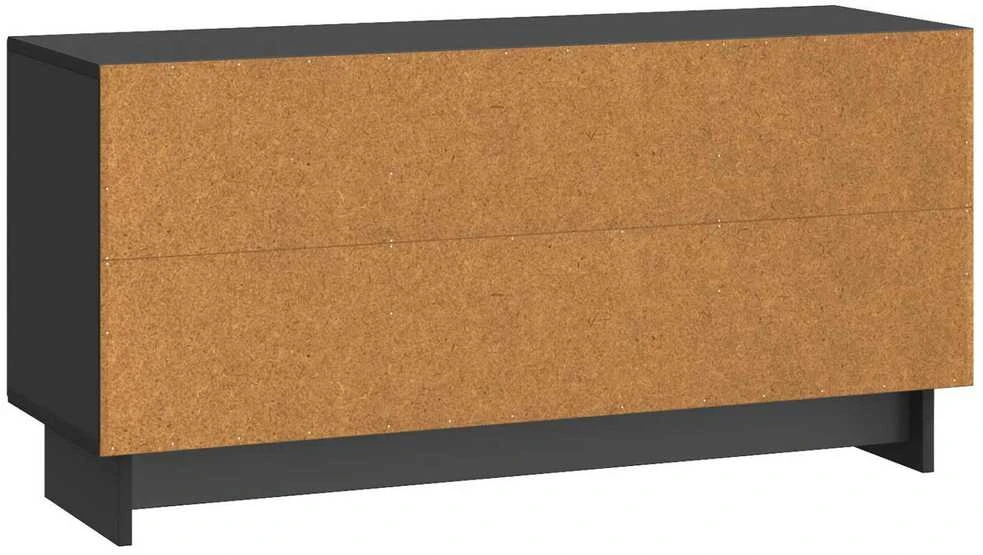 TV staliukas Televizoriaus spintelė 102 x 34,5 x 50 cm Juoda