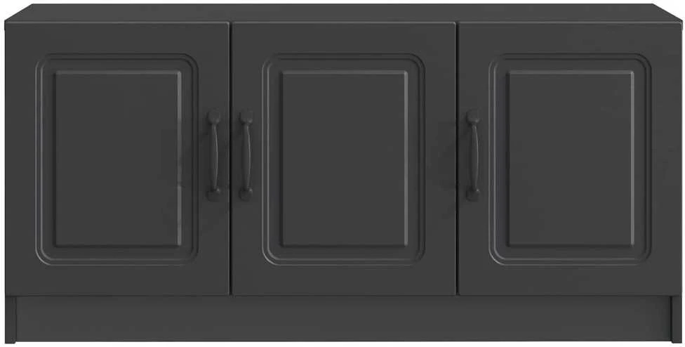TV staliukas Televizoriaus spintelė Juoda 99 x 34,5 x 47 cm Apdirbta mediena