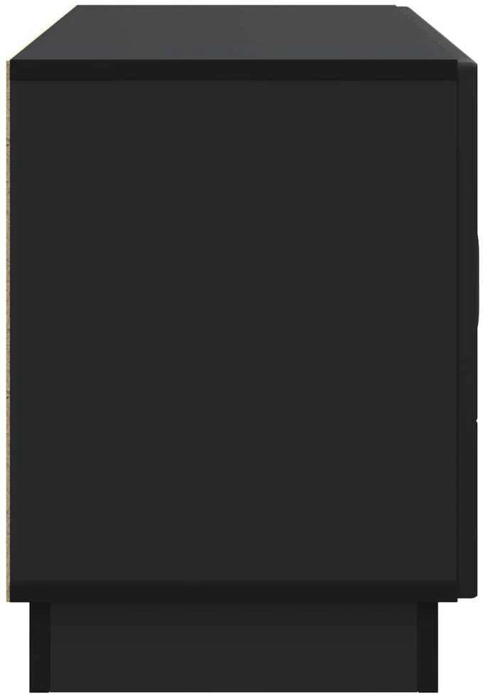 TV staliukas Televizoriaus spintelė Juoda 99 x 34,5 x 47 cm Apdirbta mediena