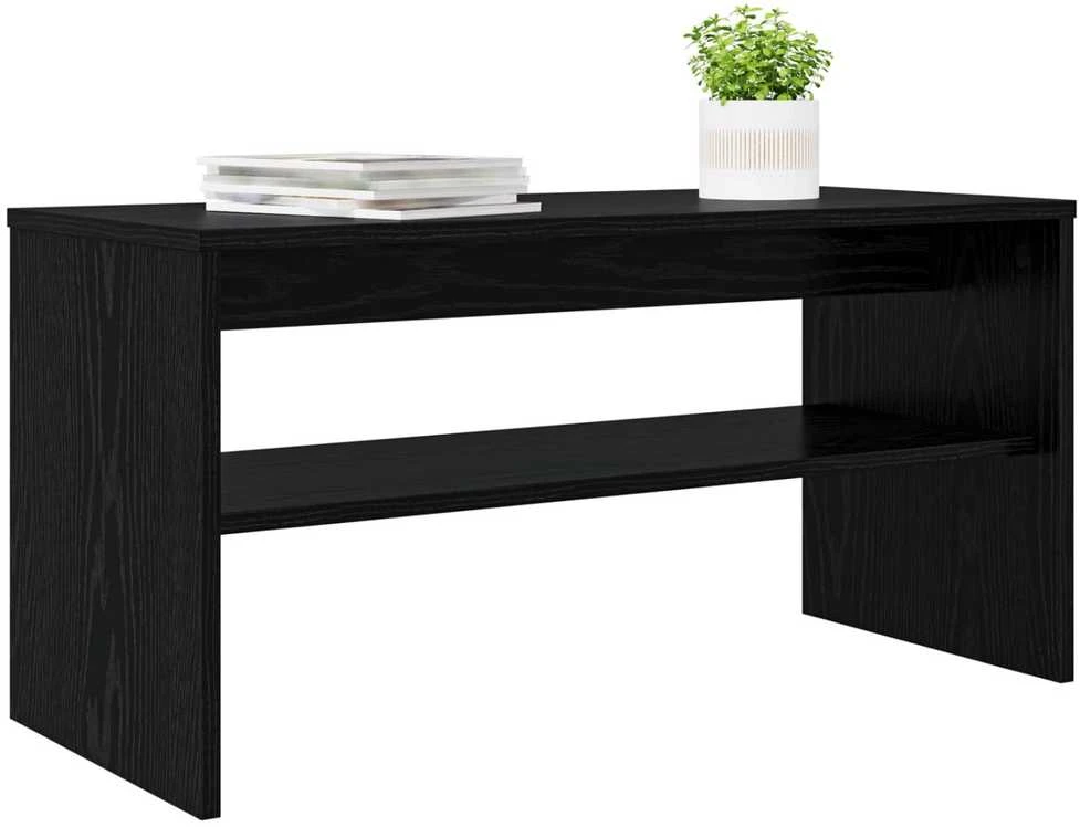 TV staliukas Televizoriaus spintelė 80 x 35 x 40 cm Juodas ąžuolas