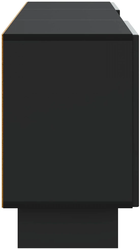 TV staliukas Televizoriaus spintelė 150 x 31 x 50 cm Juoda Dirbtinė mediena