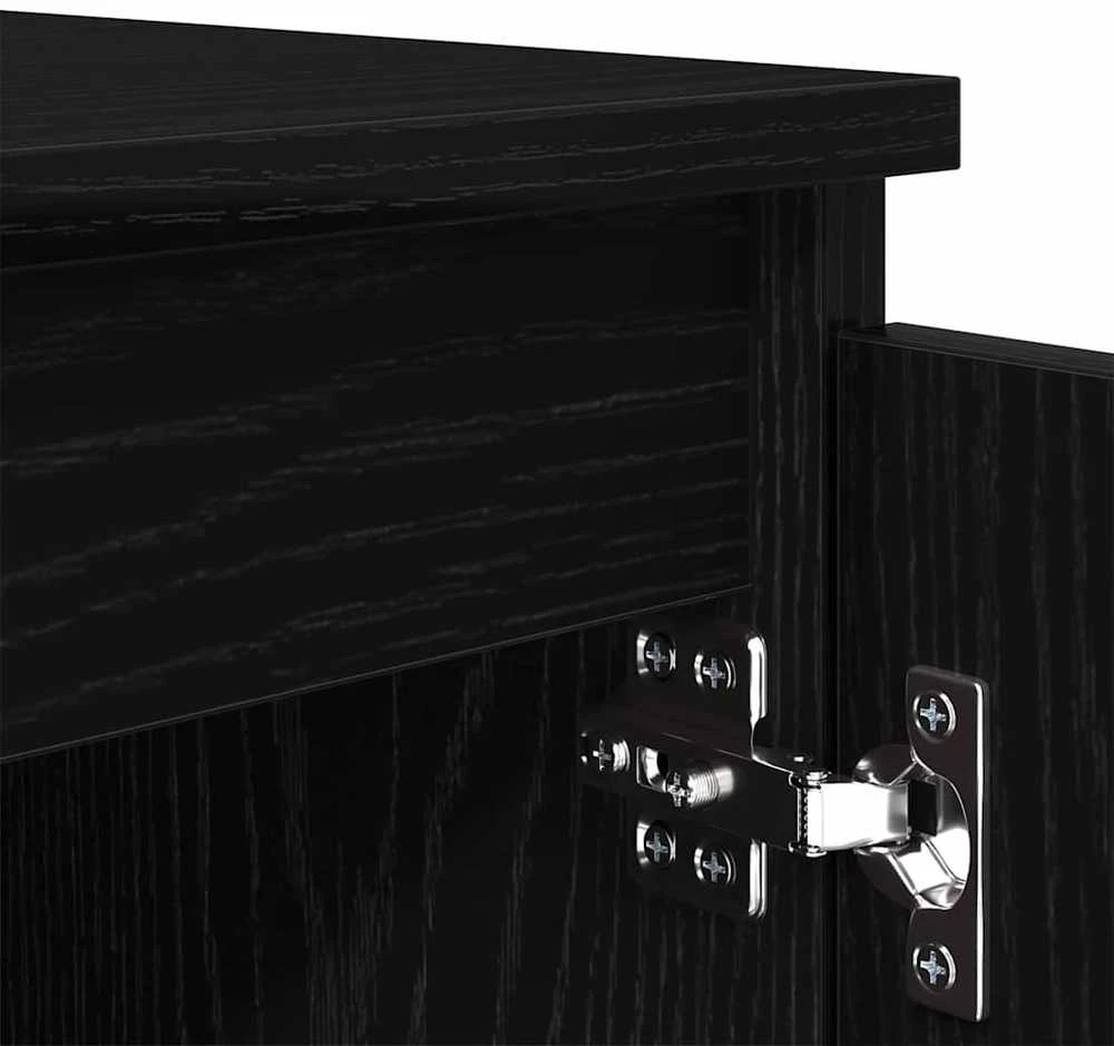 TV staliukas Televizoriaus spintelė 104 x 35 x 50 cm Juodas ąžuolas
