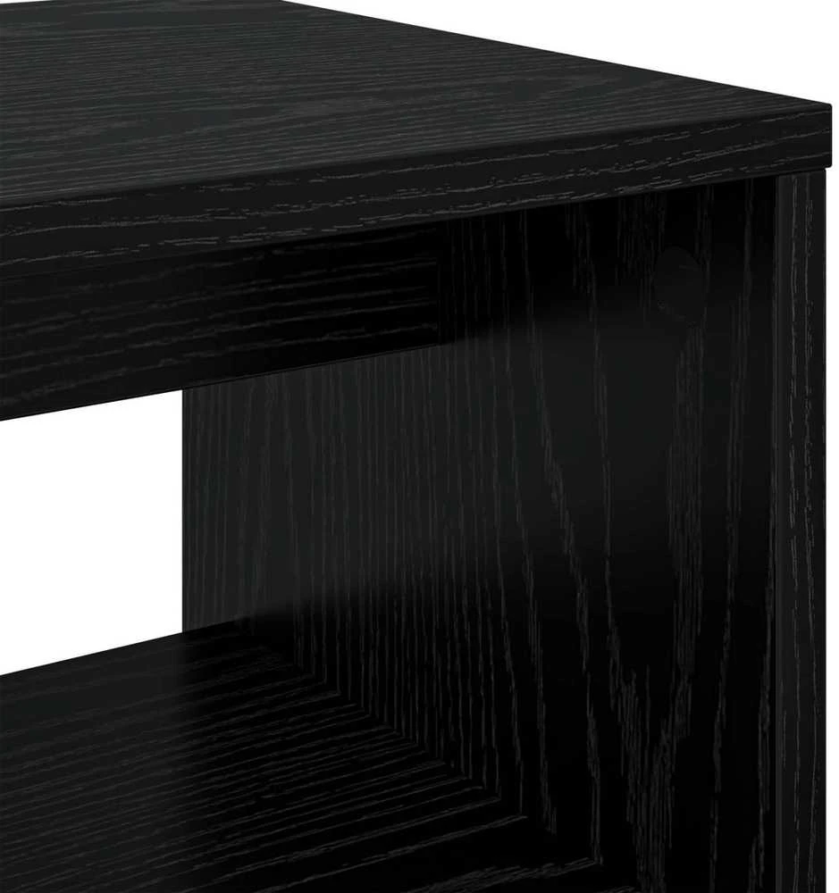 TV staliukas Televizoriaus spintelė 60 x 30 x 40 cm Juodas ąžuolas