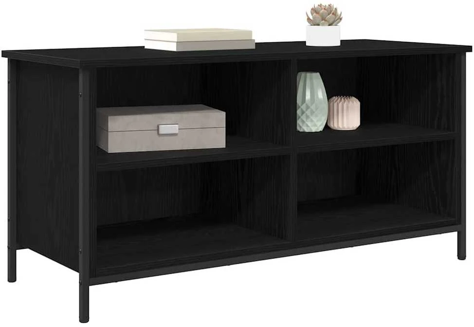 TV staliukas Televizoriaus spintelė 100 x 40 x 50 cm Juodas ąžuolas
