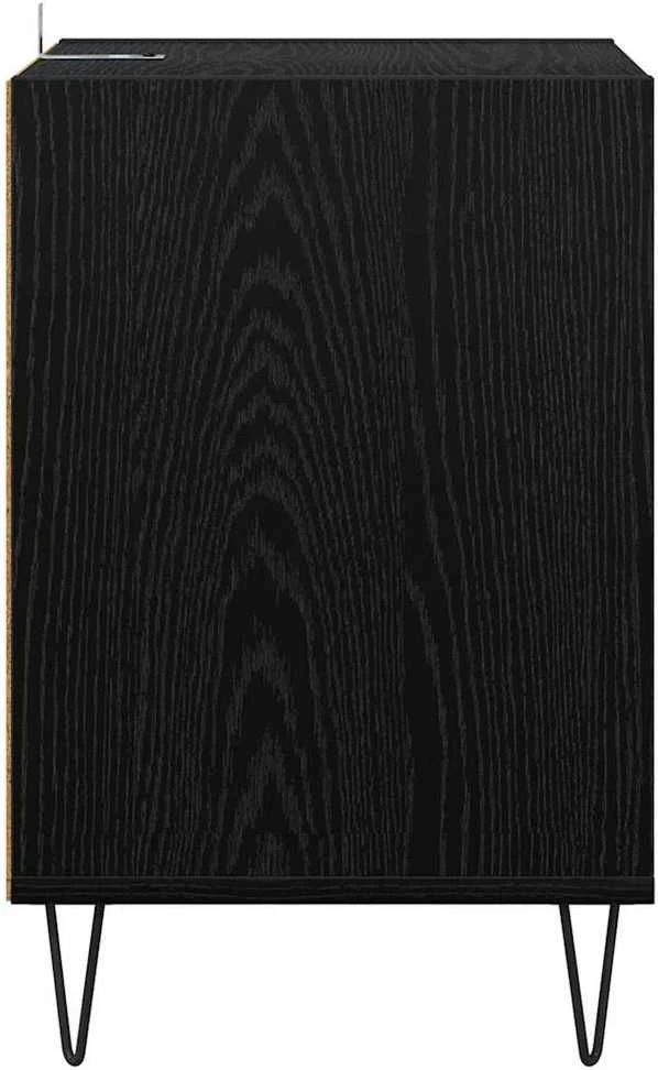 TV staliukas Televizoriaus spintelė 100 x 35 x 55 cm Juodas ąžuolas