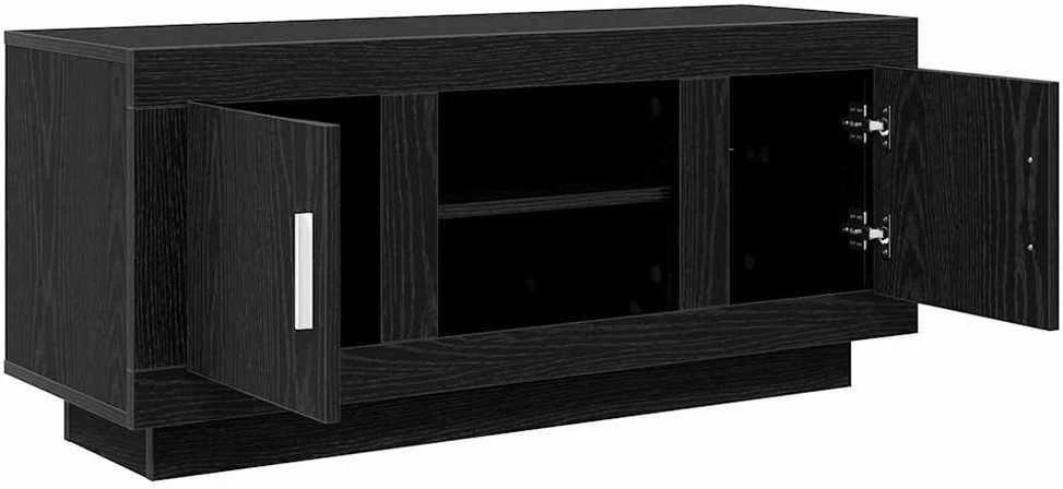 TV staliukas Televizoriaus spintelė 102 x 35 x 45 cm Juodas ąžuolas