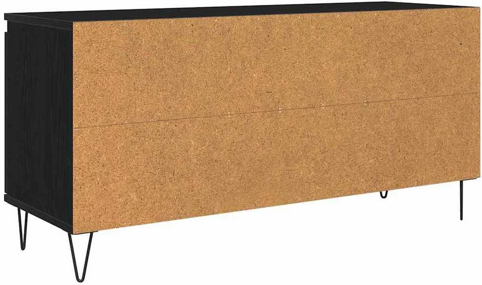 TV staliukas Televizoriaus spintelė 104 x 35 x 50 cm Juodas ąžuolas