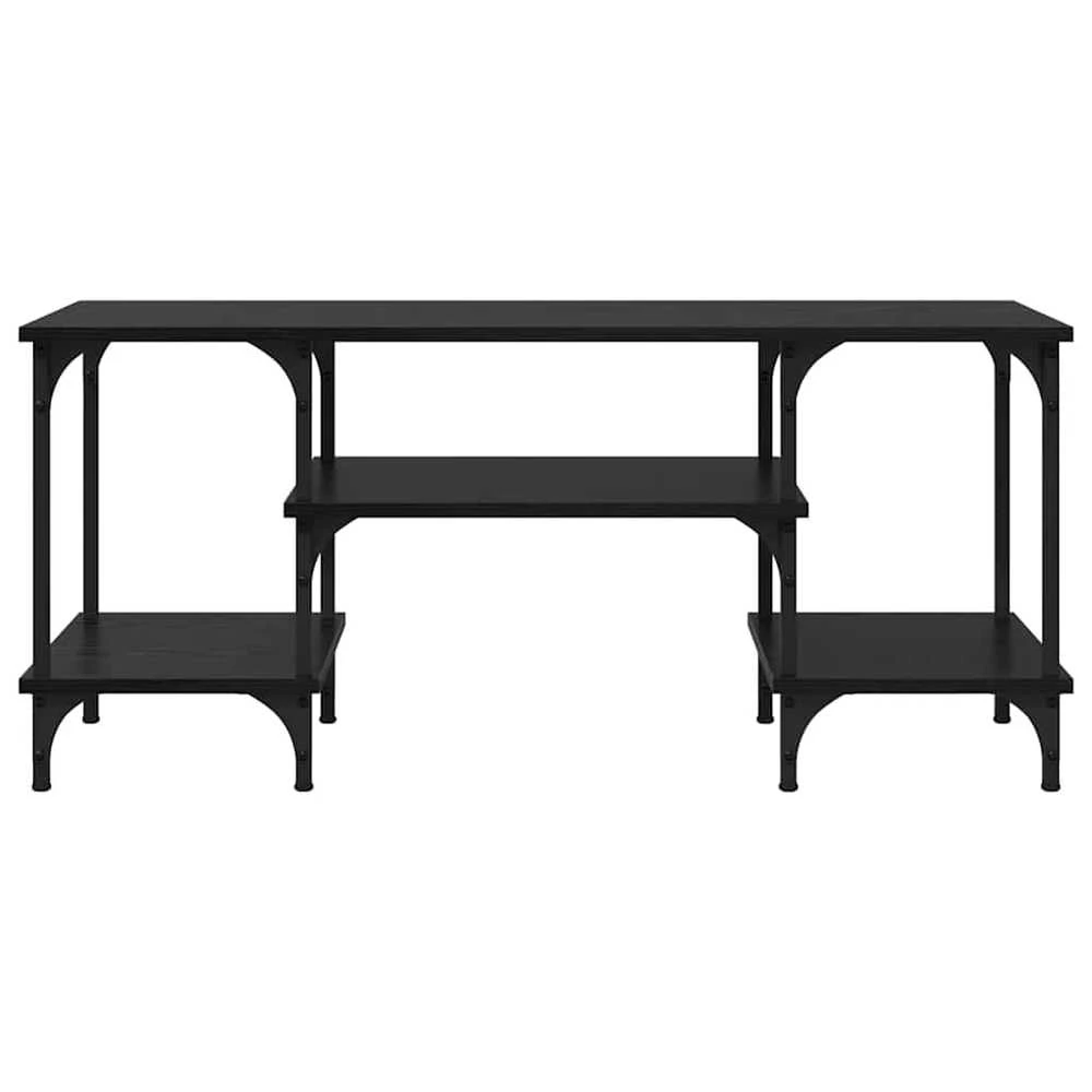 TV staliukas Televizoriaus spintelė Juodas ąžuolas 102 x 35 x 45,5 cm
