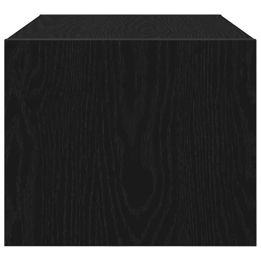 TV staliukas Televizoriaus spintelė, juodas ąžuolas, 60x31x25,5 cm, mediena