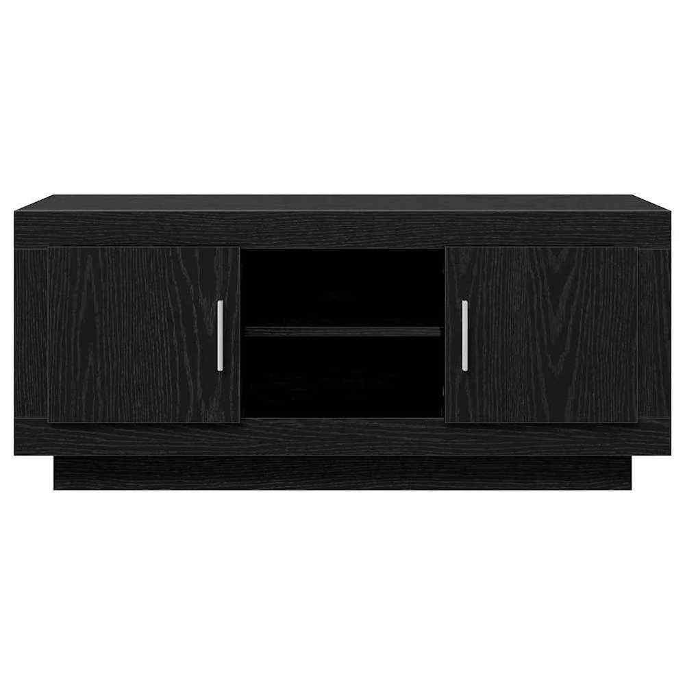 TV staliukas Televizoriaus spintelė 102 x 35 x 45 cm Juodas ąžuolas
