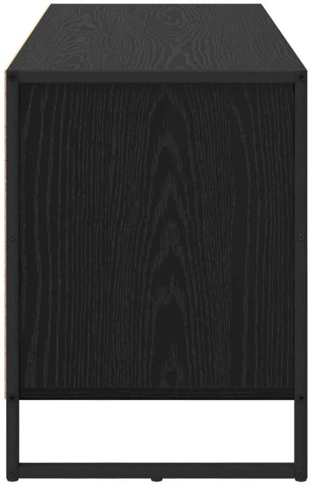 TV staliukas Televizoriaus spintelė 100 x 36 x 49.5 cm Juodas ąžuolas