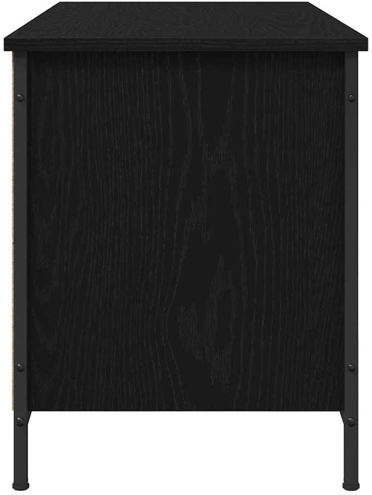 TV staliukas Televizoriaus spintelė 100 x 40 x 50 cm Juodas ąžuolas