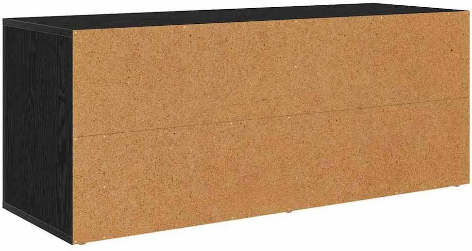 TV staliukas Televizoriaus spintelė 100 x 35 x 40 cm Juodas ąžuolas