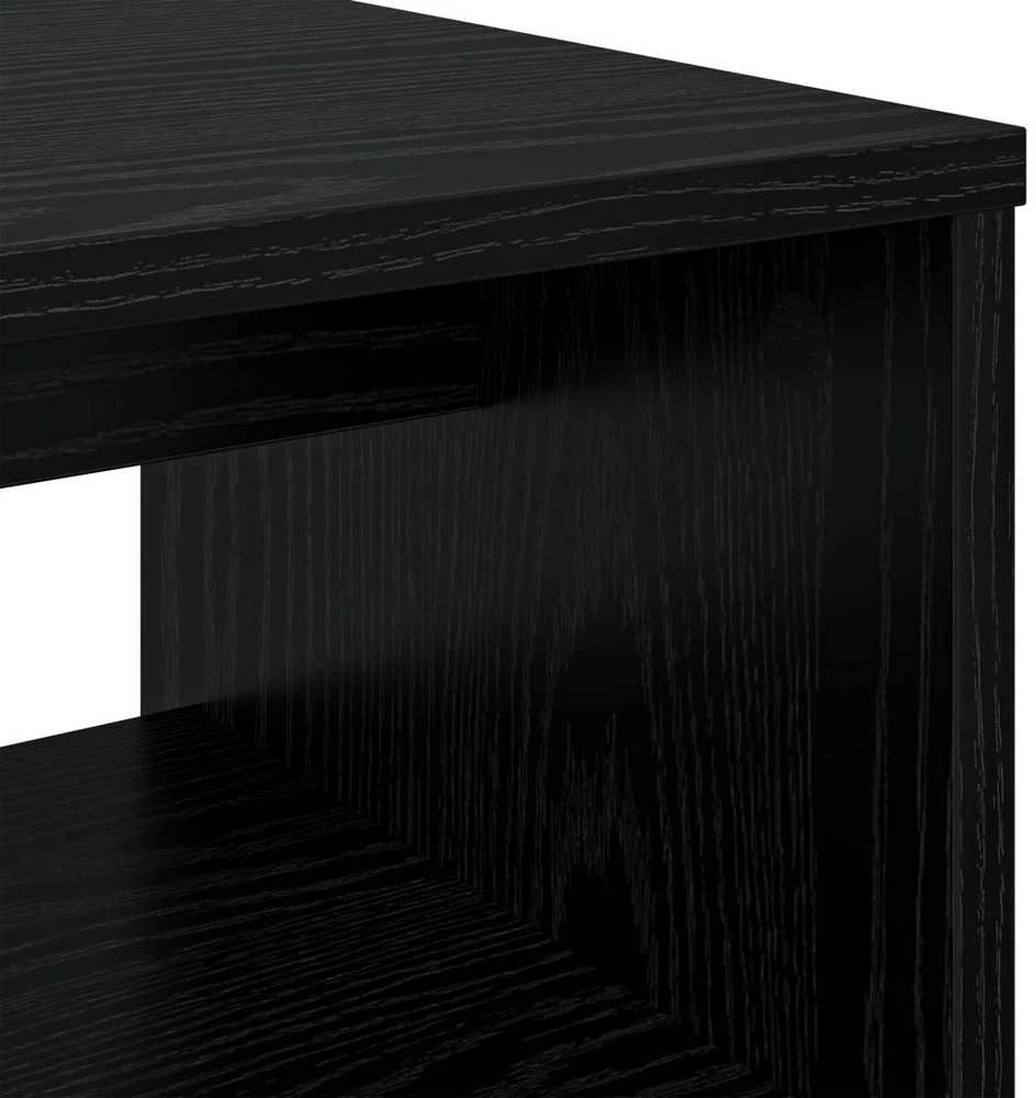 TV staliukas Televizoriaus spintelė 80 x 35 x 40 cm Juodas ąžuolas