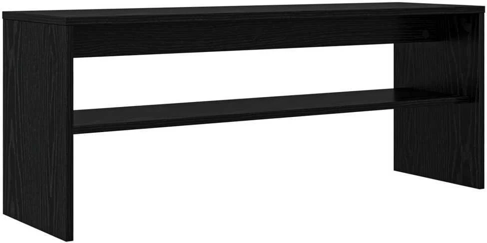 TV staliukas Televizoriaus spintelė 100 x 30 x 40 cm Juodas ąžuolas