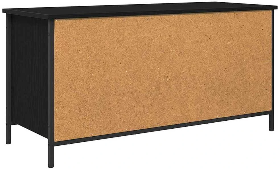 TV staliukas Televizoriaus spintelė 100 x 40 x 50 cm Juodas ąžuolas