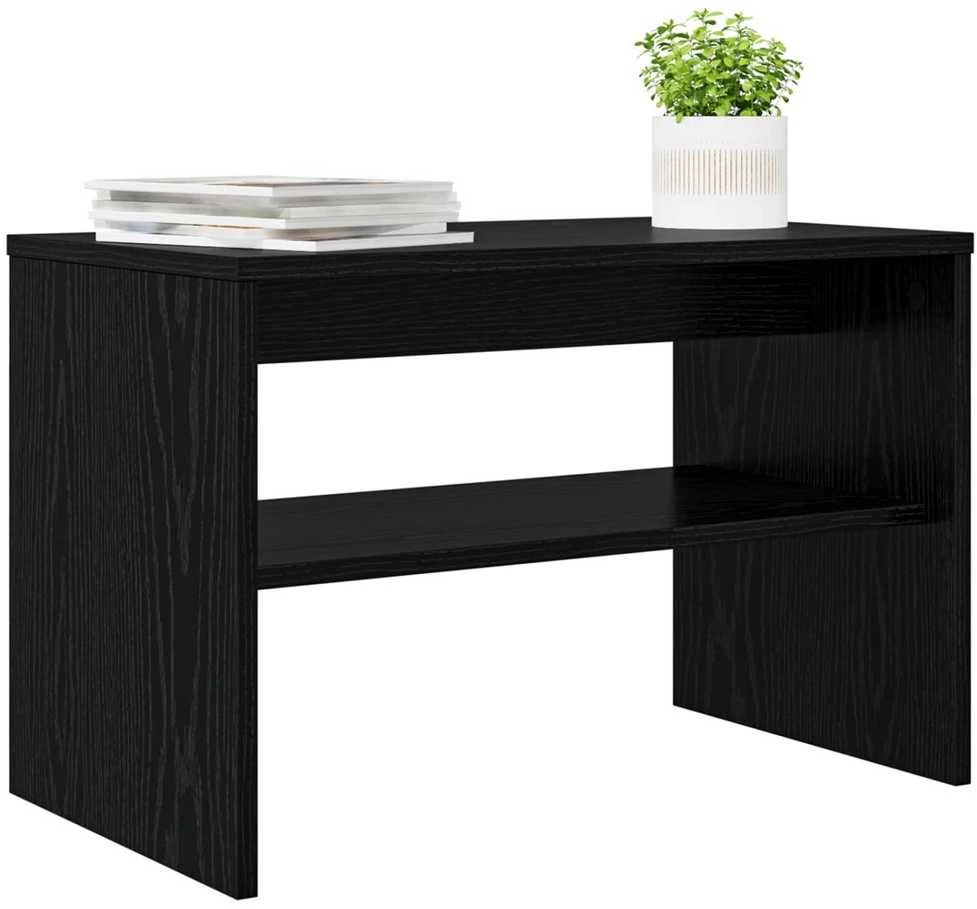 TV staliukas Televizoriaus spintelė 60 x 35 x 40 cm Juodas ąžuolas