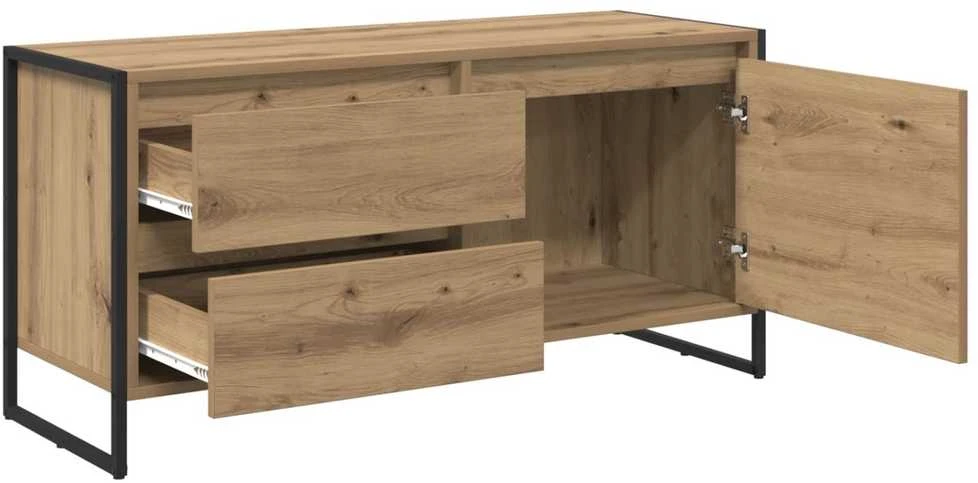 TV staliukas Televizoriaus spintelė 100 x 36 x 49.5 cm Meistrų ąžuolas