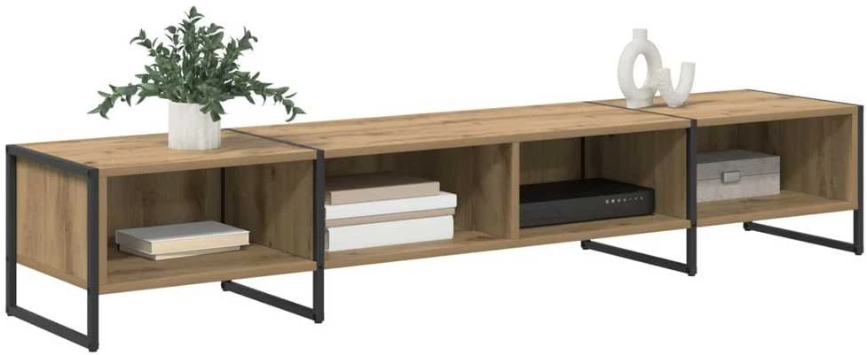 TV staliukas Televizoriaus spintelė 170.5 x 36 x 30.5 cm Meistrų ąžuolas