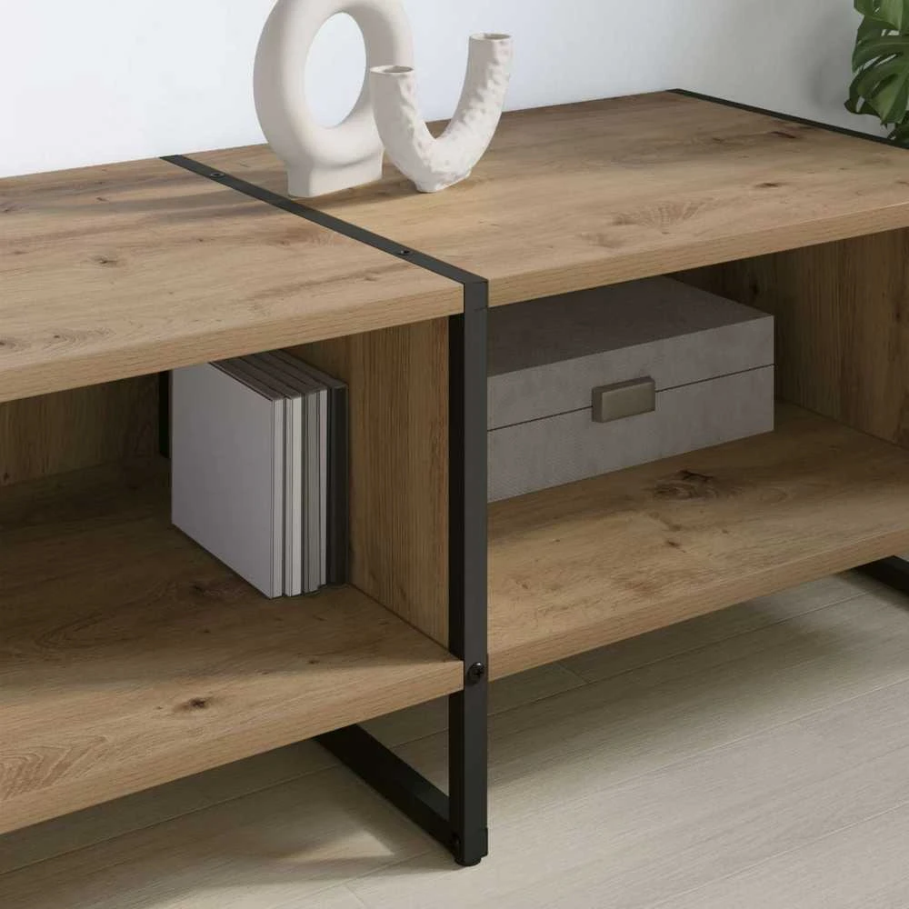TV staliukas Televizoriaus spintelė 170.5 x 36 x 30.5 cm Meistrų ąžuolas
