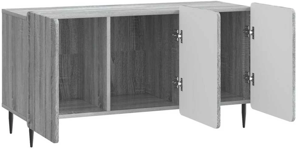 TV staliukas Televizoriaus spintelė 99 x 34,5 x 52 cm Pilka sonoma ąžuolo